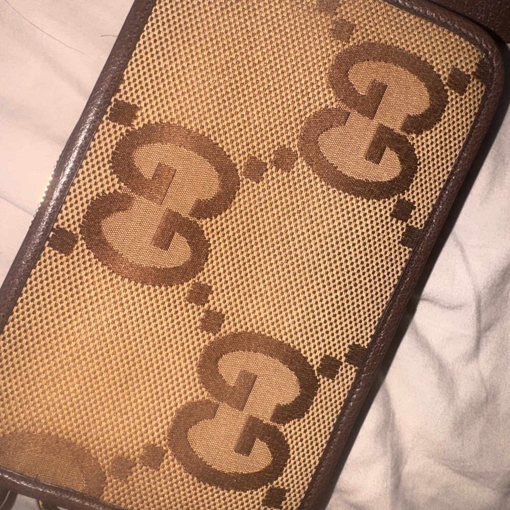 Gucci Brown Monogram unisex Bag